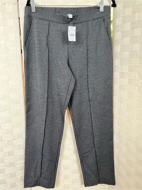 J. Crew Dark Gray Pintuck Pants